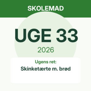 Skolemad uge 33